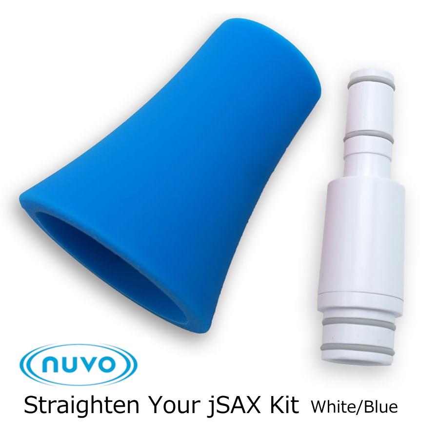 nuvo ジェイサックス jSAX ストレート・キット White/Blue Straighten