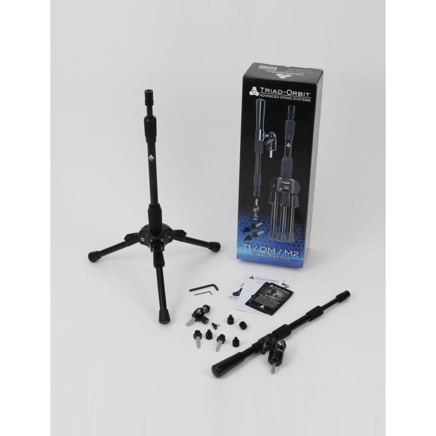 TRIAD-ORBIT T2 ブラックマイクスタンド TRIAD-ORBIT T2 三脚スタンド・スタンダード Hibino.com (ヒビノ公式EC