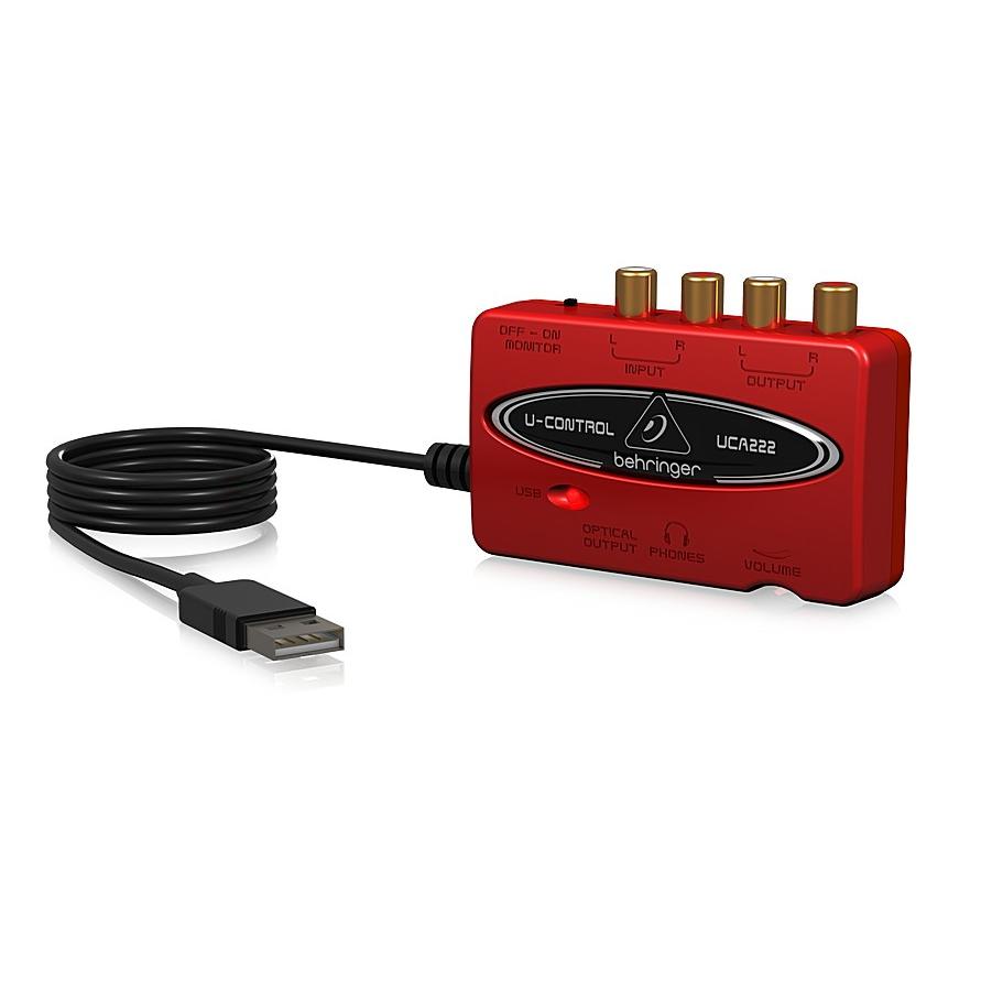 BEHRINGER/べリンガー　USBオーディオインターフェース(レッドモデル)　UCA222 U-CONTROL | BEHRINGER | 02
