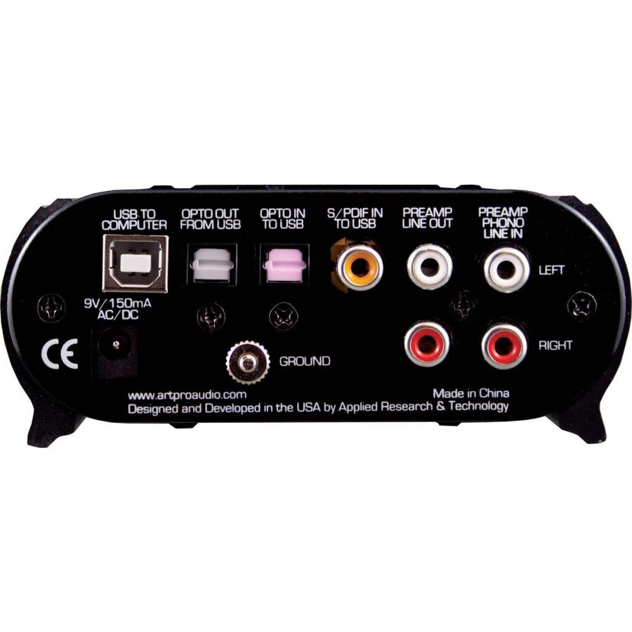 ART USB Phono Plus オーディオインターフェイス ART フォノ・イコライザー・アンプ搭載USBオーディオ