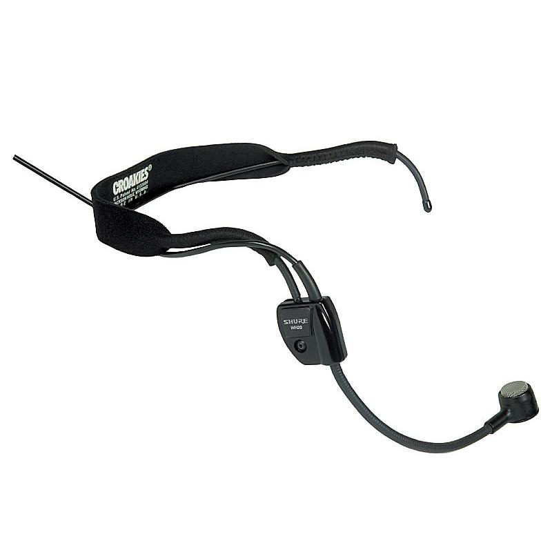 SHURE WH20TQG ダイナミックヘッドウォーンマイク 国内正規品 SHURE ボディーパック型送信用ヘッドウォーン・マイクロホン WH20TQG