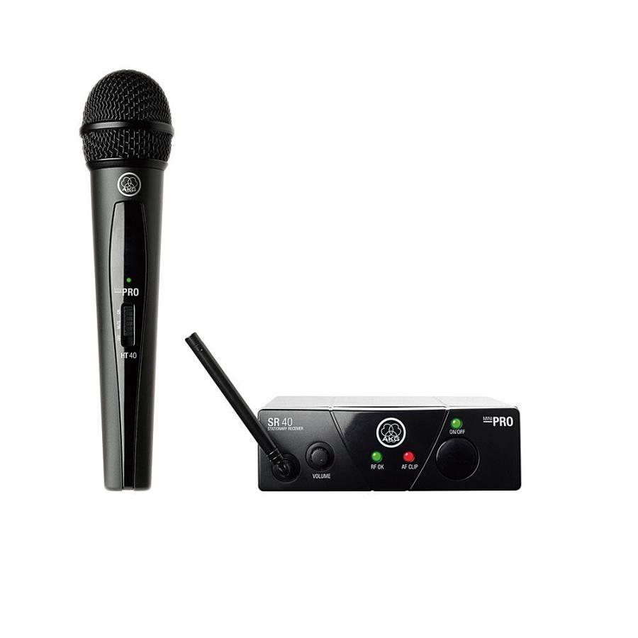 AKG　B帯 1チャンネルワイヤレス システム VOCALSET JP1バージョン　WMS40 PRO MINI-JP1　