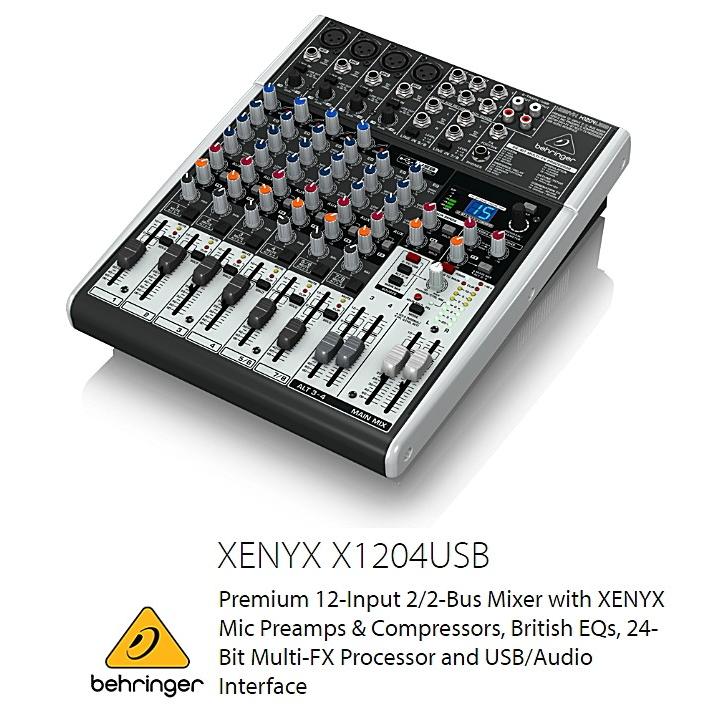 BEHRINGER べリンガー X1204USB XENYX USBオーディオ