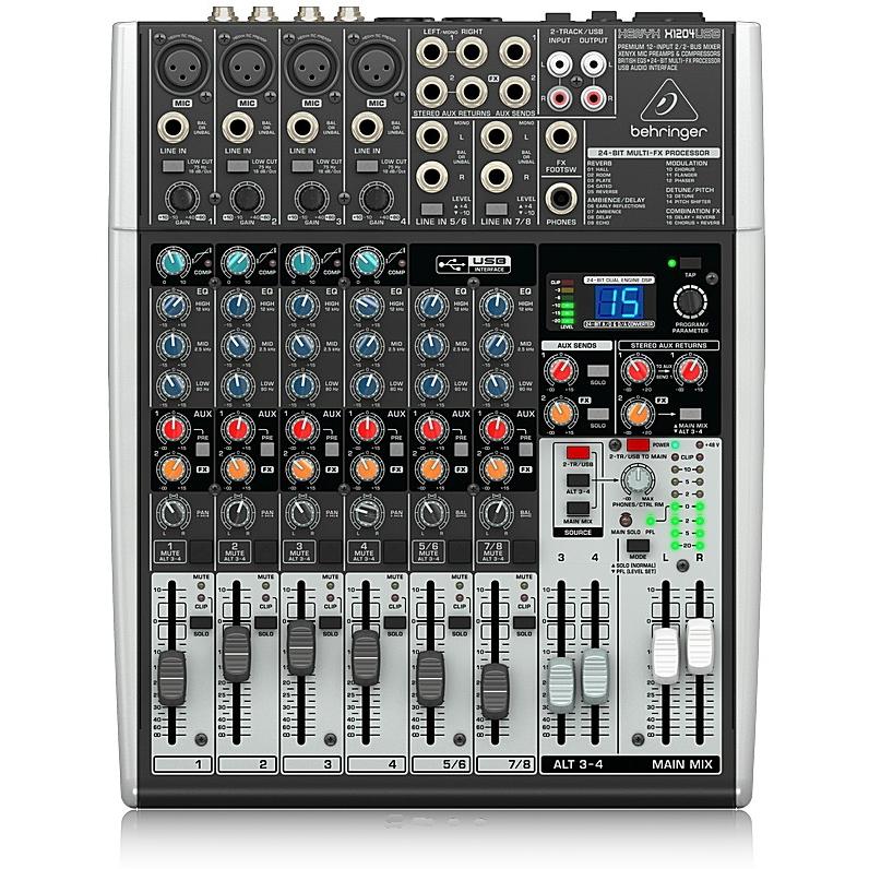 BEHRINGER べリンガー X1204USB XENYX USBオーディオインターフェース 