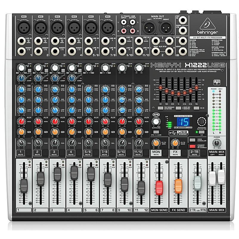 ◎美品◎　ミキサー　BEHRINGER XENYX X1222　ベリンガー BEHRINGER（ベリンガー） べリンガー X1222USB XENYX USBオーディオ