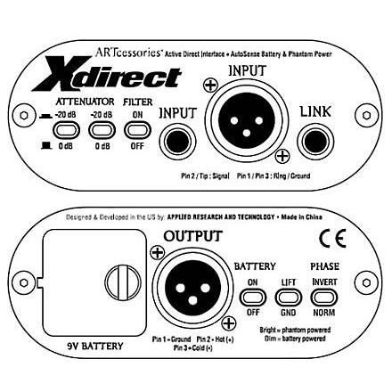 ART　Xdirect　アクティブ・ダイレクトボックス/DIボックス |  | 01