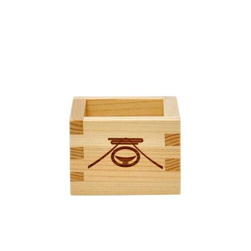 枡 升 ます 木のグラス 桝 酒器 日本酒 おしゃれ 岸本吉二商店 酒用グラス 5勺木枡 5勺木桝 「 春風満面 」 兵庫県 爆買 : ロカ ...