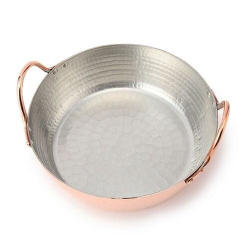 中村銅器製作所 天ぷら鍋 26cm 銅製 天ぷら鍋 銅 日本製 | 中村銅器製作所 銅天ぷら鍋 26cm 揚げ鍋