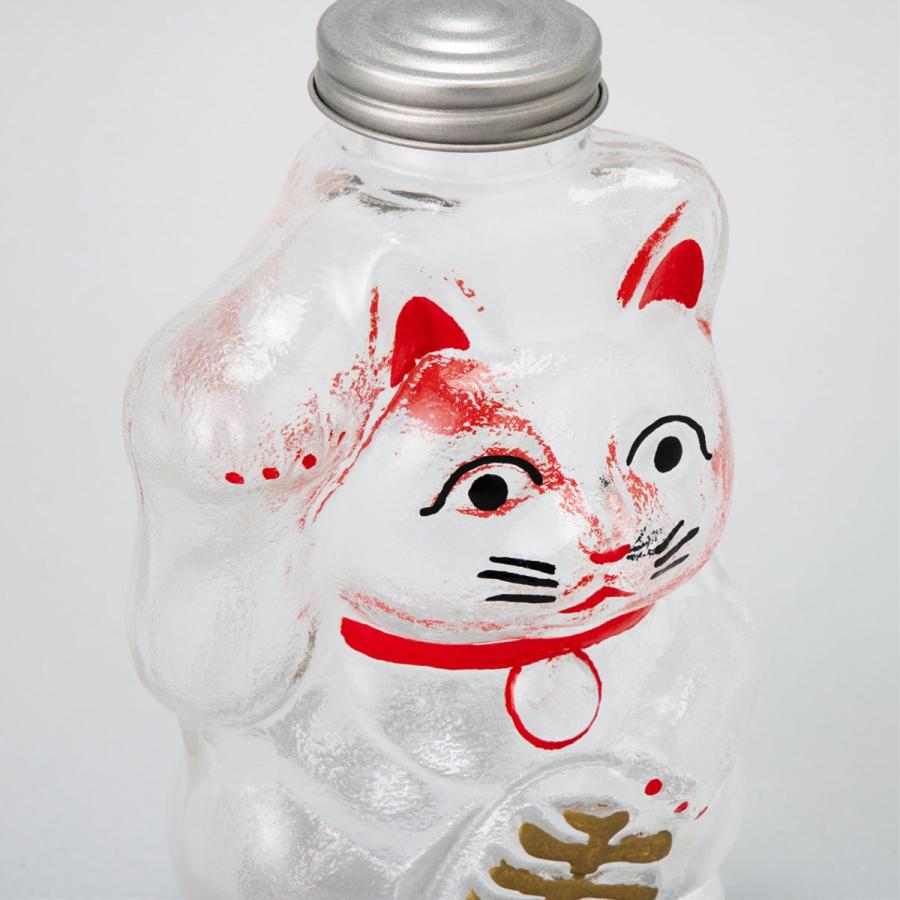 招き猫型ガラス瓶 LUCKYCAT キャンディポット 【公式通販】