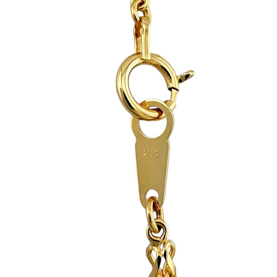 ネックレス 18金 K18イエローゴールド レディース 新品 : R&K