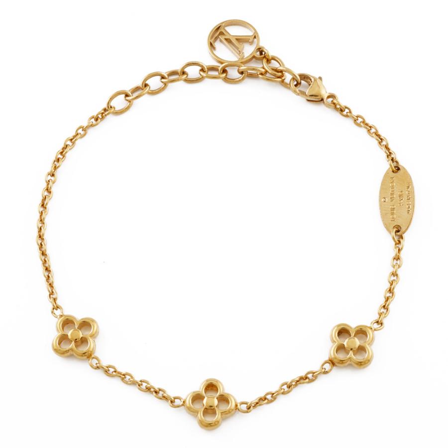 ルイ ヴィトン Louis Vuitton ブレスレット モノグラムフラワー Lvサークル ブレスレット フラワーフル メタル M ゴールド Bj 中古 Bla R Kリサイクルキングyahoo 店 通販 Yahoo ショッピング