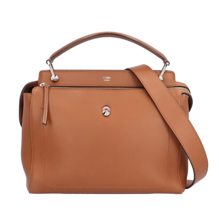 FENDI（フェンディ） ドットコム ショルダーバッグ レザー 8BN293