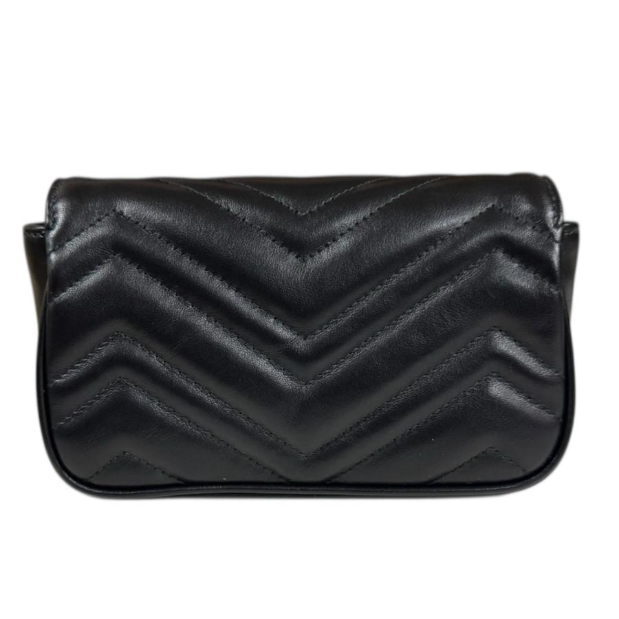 GUCCI（グッチ） GGマーモント ショルダーバッグ 699757 ブラック