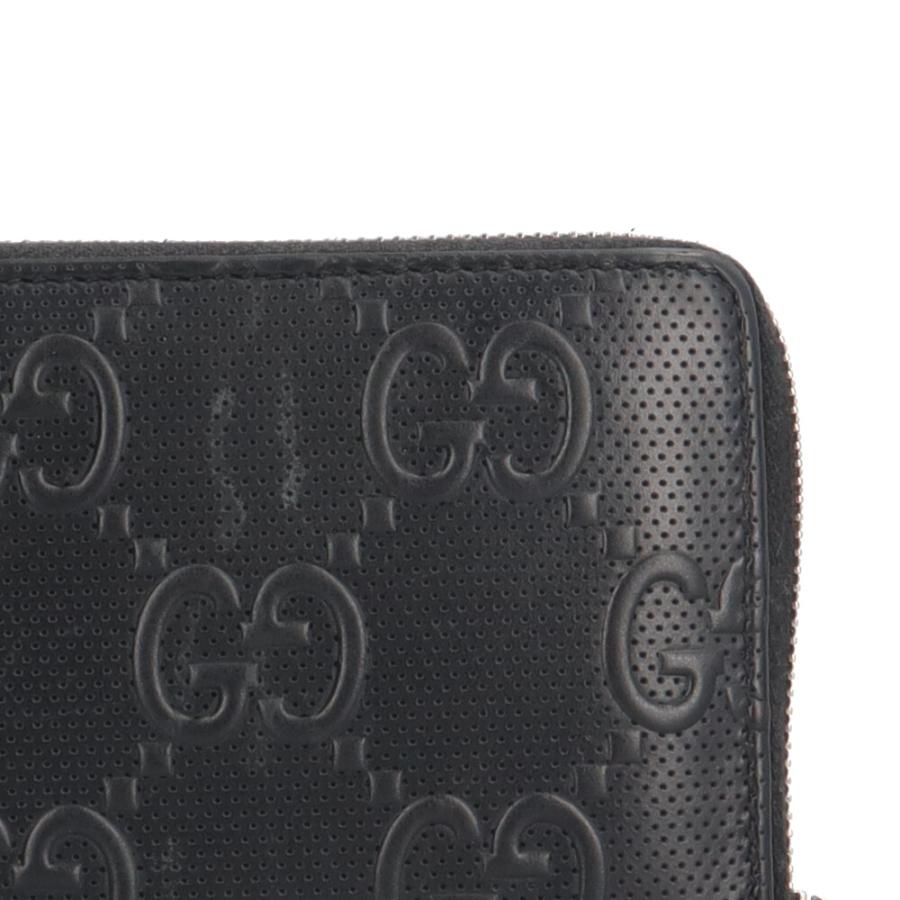 GUCCI（グッチ） GGエンボス 長財布 レザー 625558 ユニセックス 中古