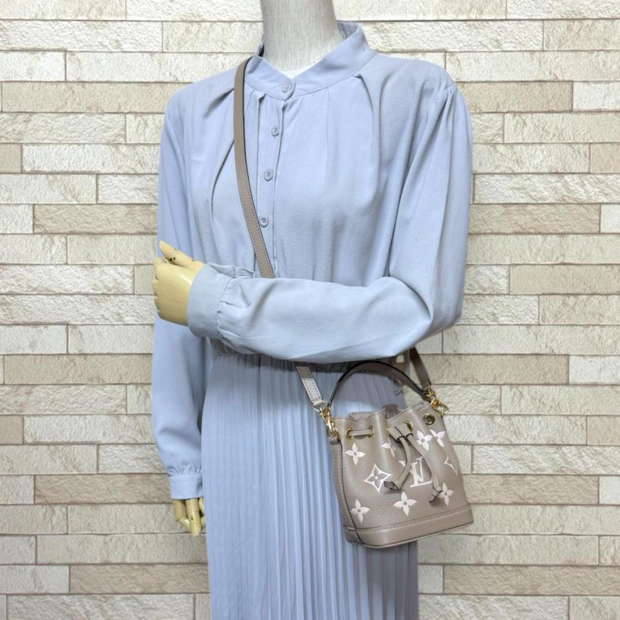 LOUIS VUITTON（ルイ・ヴィトン） ナノ ノエ バイカラーモノグラムアン