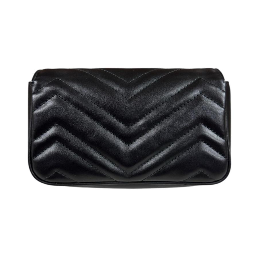 GUCCI（グッチ） スーパーミニバッグ GGマーモント ショルダーバッグ
