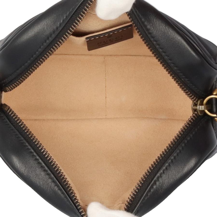 GUCCI（グッチ） GGマーモント ショルダーバッグ レザー 448065
