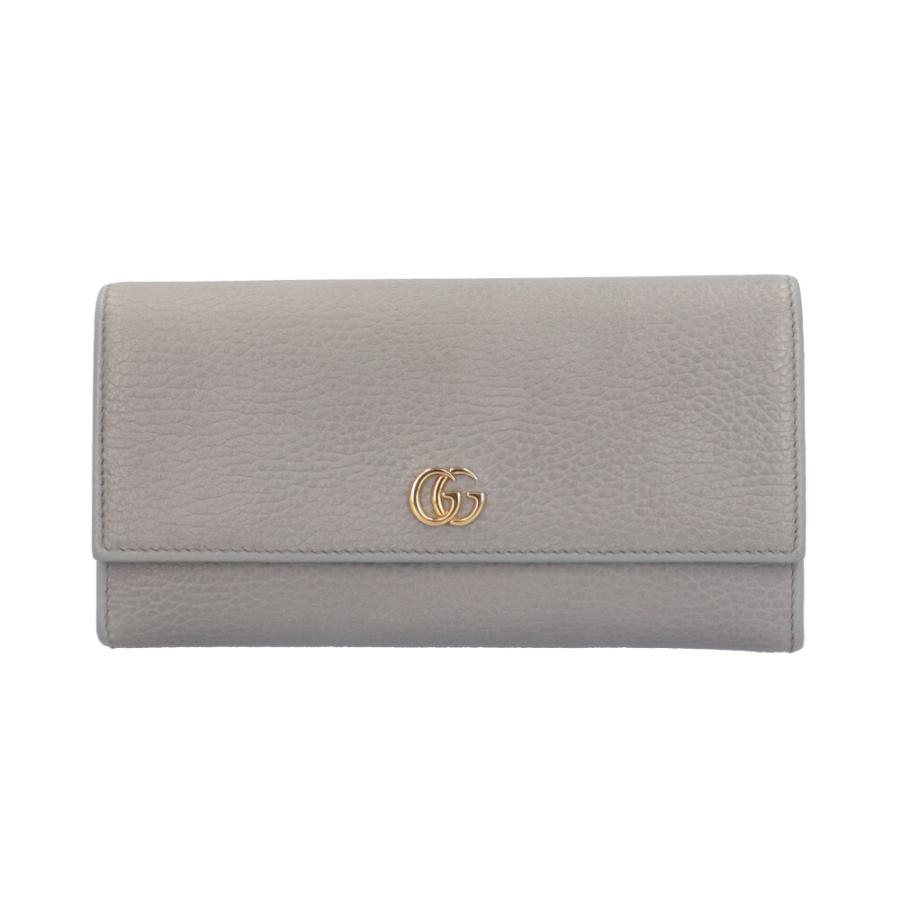 【専用】GUCCI 長財布GGマーモント グレー GG Marmont グッチ 財布 GUCCI ラウンドファスナー長財布