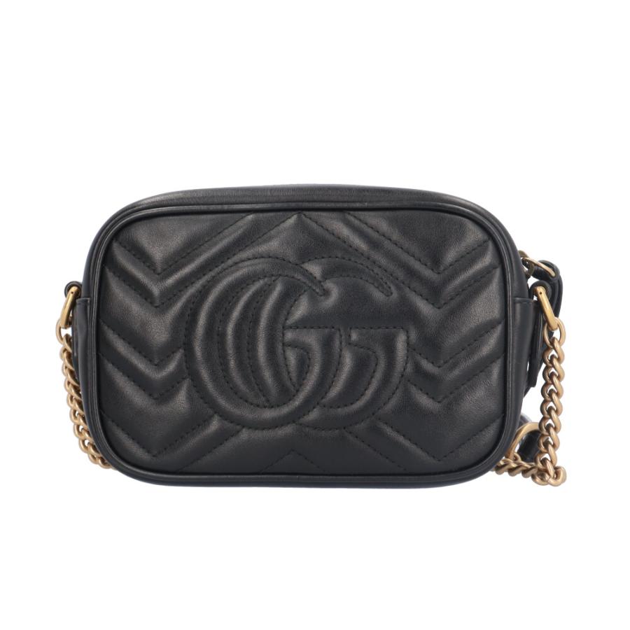 グッチ GGマーモント･ミニカメラバッグ  448065【Bランク】【中古】 GUCCI - グッチ GGマーモント・ミニカメラバッグ 448065【Bランク