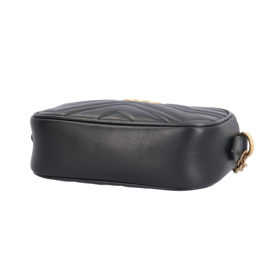 GUCCI（グッチ） ミニ カメラバッグ GGマーモント ショルダーバッグ