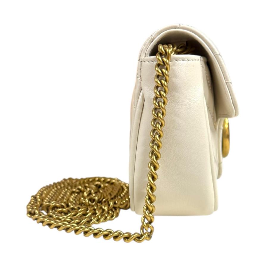GUCCI（グッチ） GGマーモント ショルダーバッグ レザー 476433