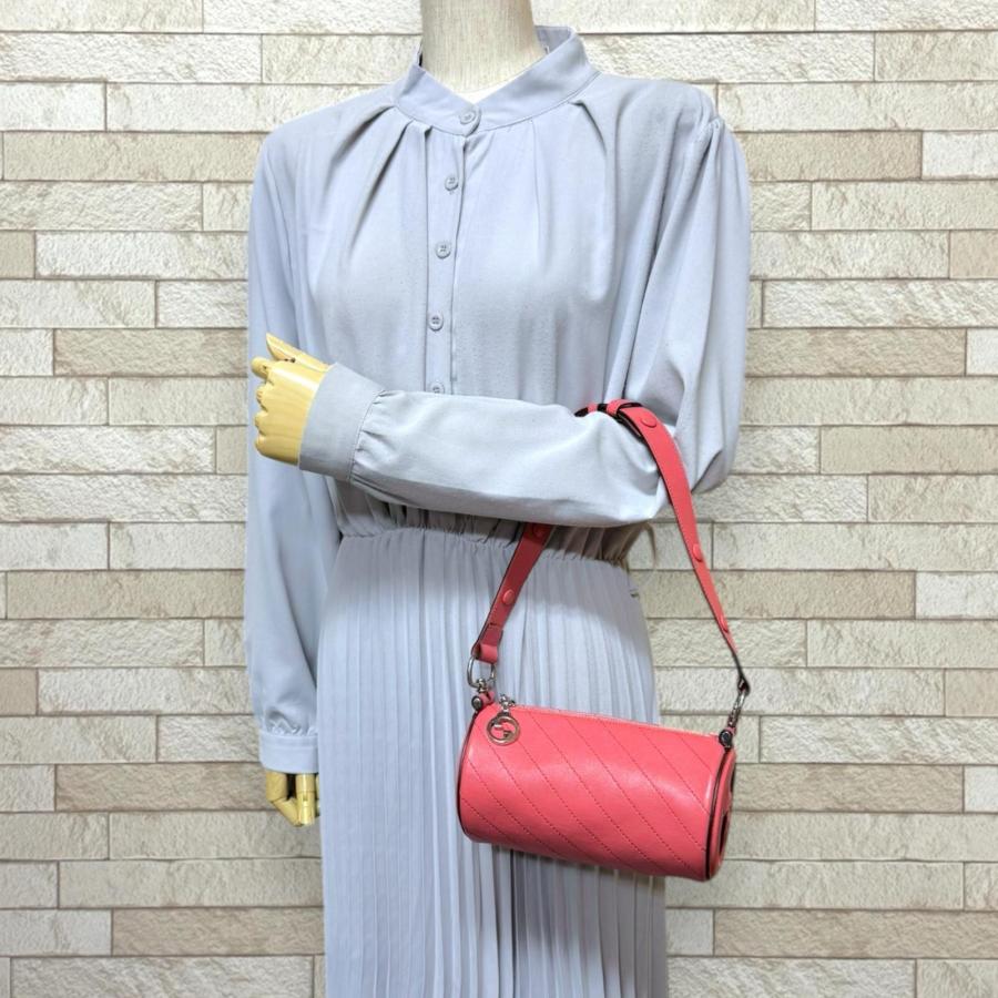 GUCCI（グッチ） ブロンディ ショルダーバッグ レザー 760170 ピンク