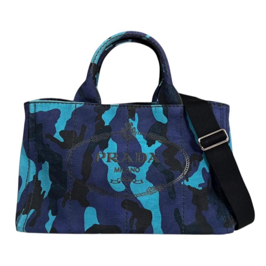 PRADA（プラダ） カモフラ柄 カナパトートM ショルダーバッグ