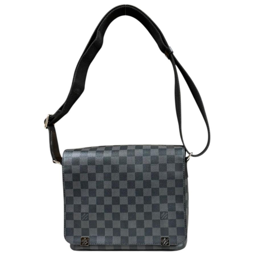 LOUIS VUITTON ルイヴィトン N41028 ディストリクトPM ショルダーバッグ ダミエキャンバス メンズ [中古] LOUIS VUITTON（ルイ・ヴィトン） ディストリクトPM NM ショルダー