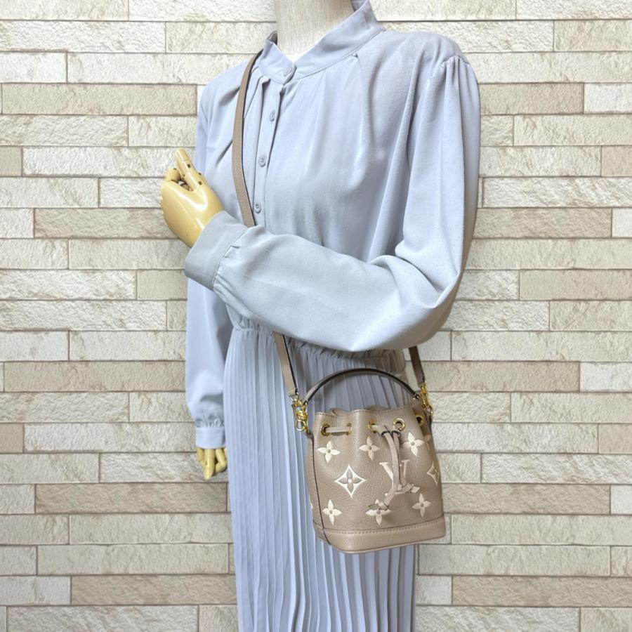 LOUIS VUITTON（ルイ・ヴィトン） ナノ・ノエ バイカラーモノグラム