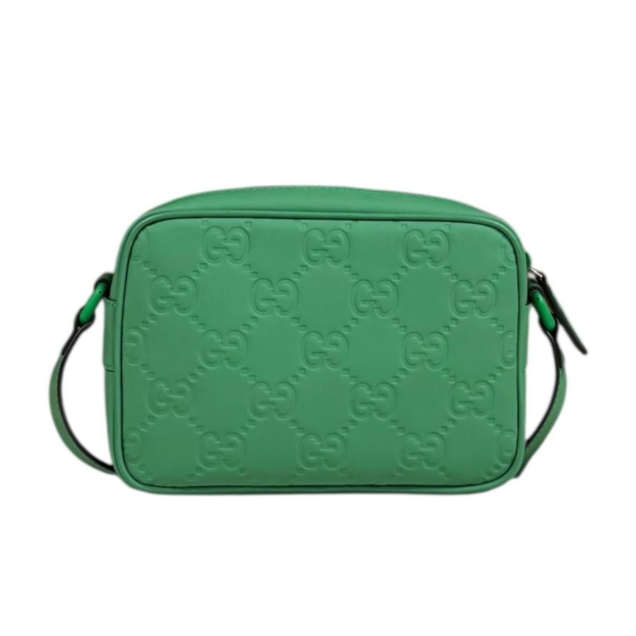 グッチ GGラバーエフェクトミニショルダーバッグ ショルダーバッグ ラバー 771321 グリーン レディース GUCCI  中古 GUCCI（グッチ） 中古 ショルダーバッグ メンズ ブランド GUCCI GG