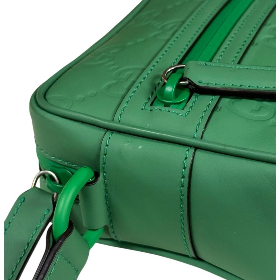 GUCCI（グッチ） GGラバーエフェクトミニショルダーバッグ ショルダー