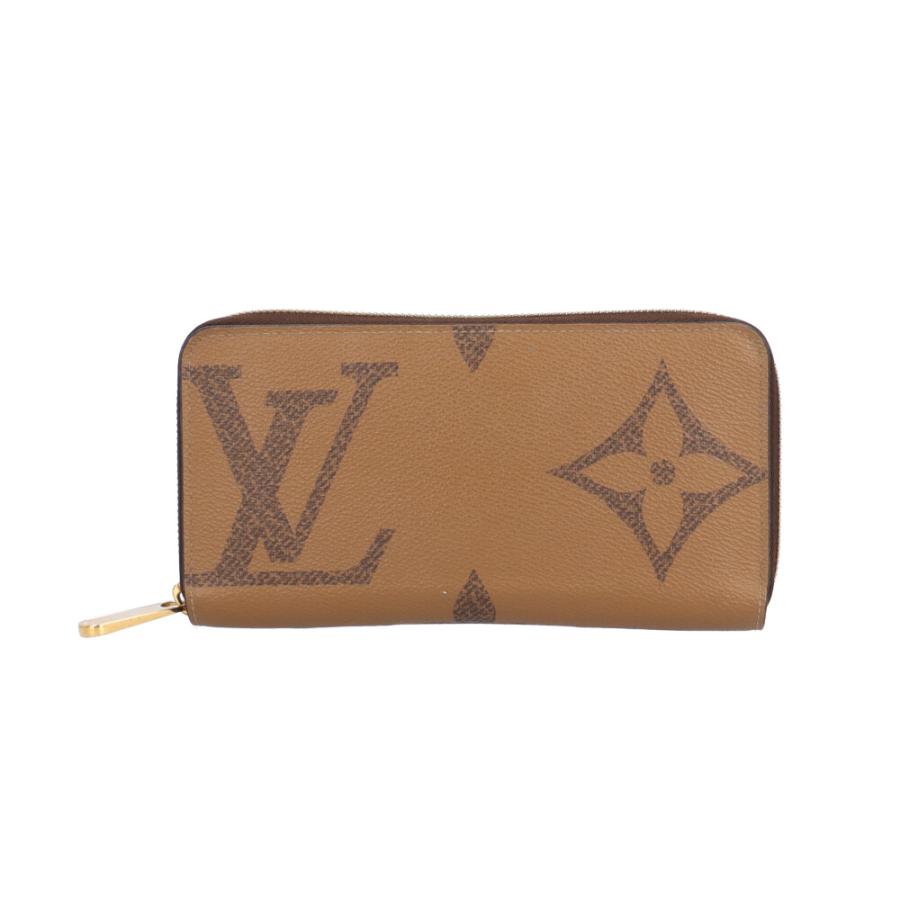 美品♡LOUISVUITTONモノグラムジャイアントリバース ジッピーウォレット LOUIS VUITTON（ルイ・ヴィトン） ジッピーウォレット モノグラム