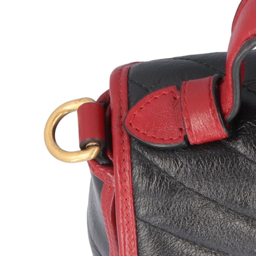 GUCCI（グッチ） ミニトップハンドルバッグ GGマーモント ショルダー