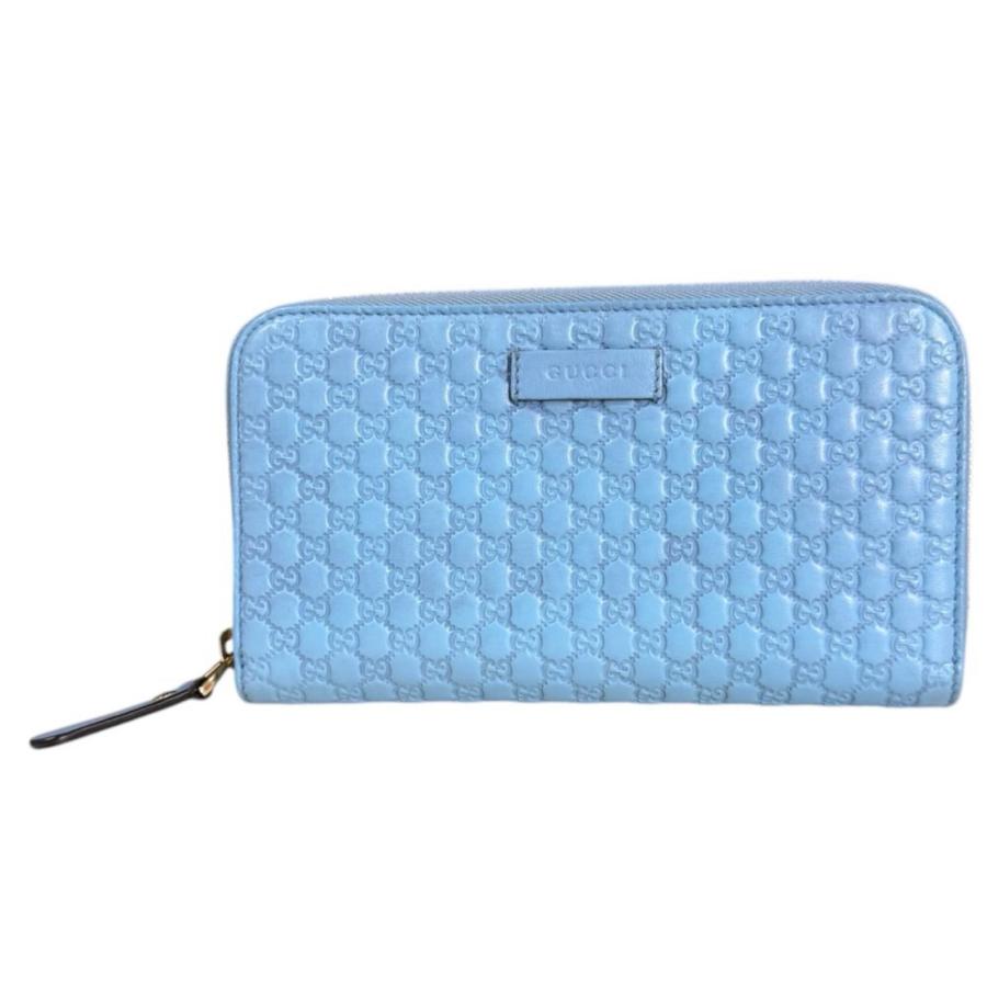 GUCCI（グッチ） マイクログッチシマ 長財布 レザー 449391 レディース