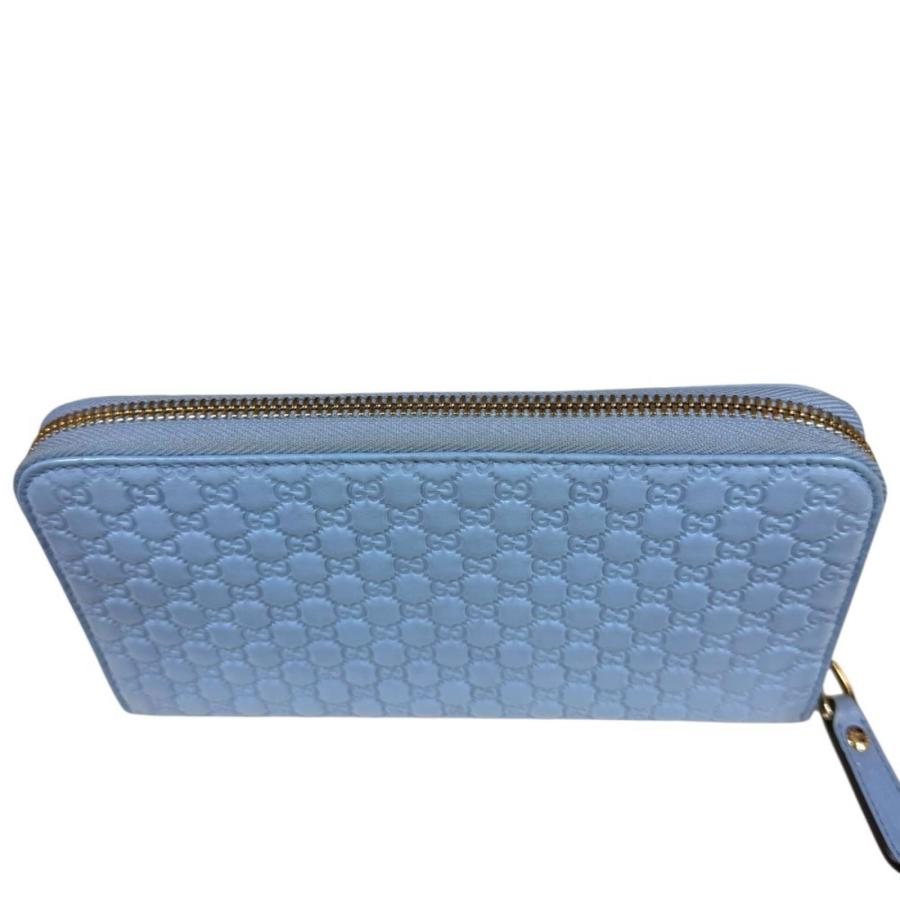 【美品】GUCCI マイクログッチシマ 長財布 GUCCI（グッチ） マイクログッチシマ 長財布 レザー 449391 レディース