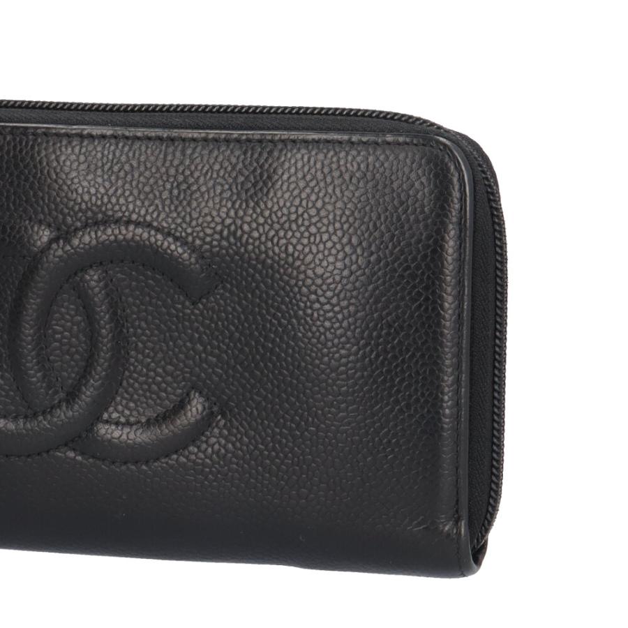 シャネル ココマーク 長財布 レザー A50071 レディース CHANEL 中古の画像