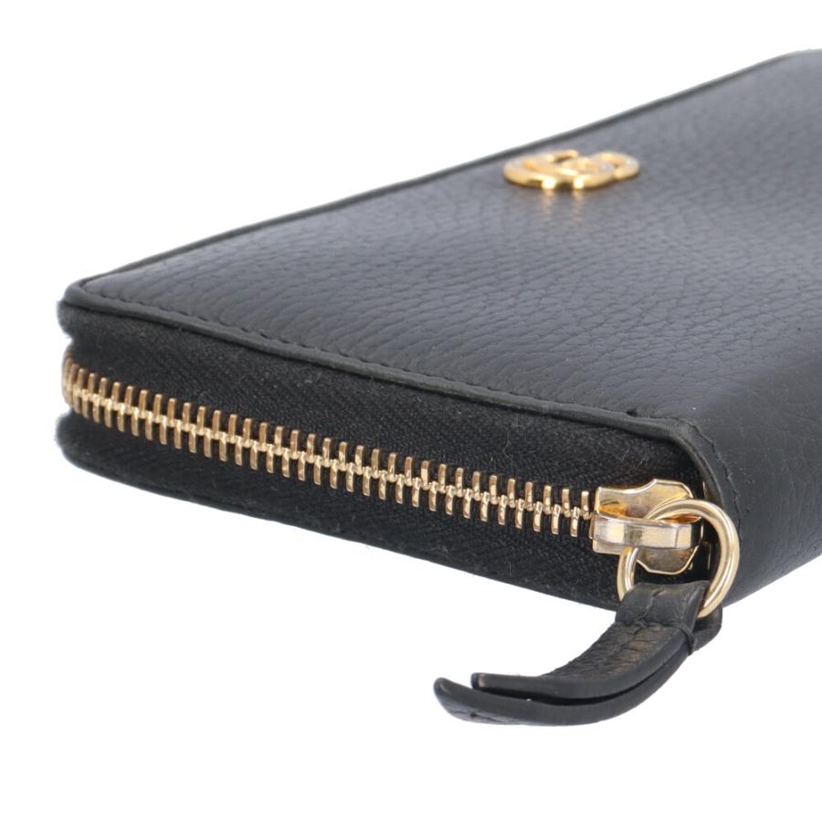 GUCCI ￼ジップアラウンドウォレット GGマーモント GUCCI（グッチ） ジップアラウンドウォレット GGマーモント 長財布