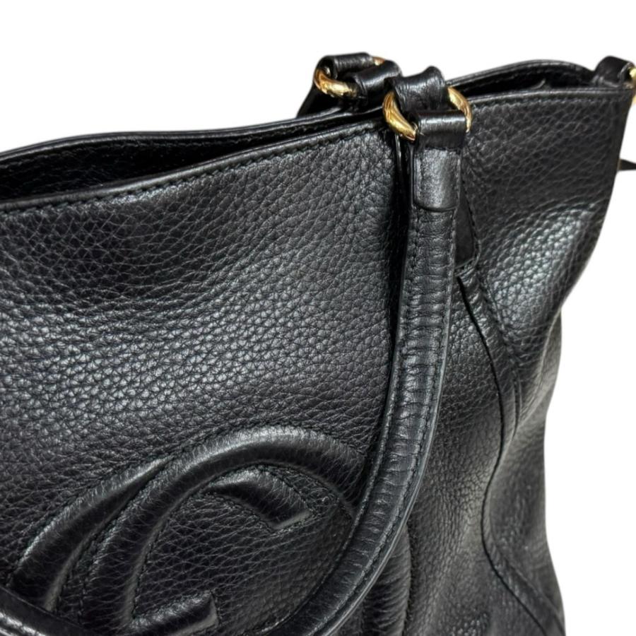 GUCCI（グッチ） ソーホー ショルダーバッグ レザー 369176 ブラック