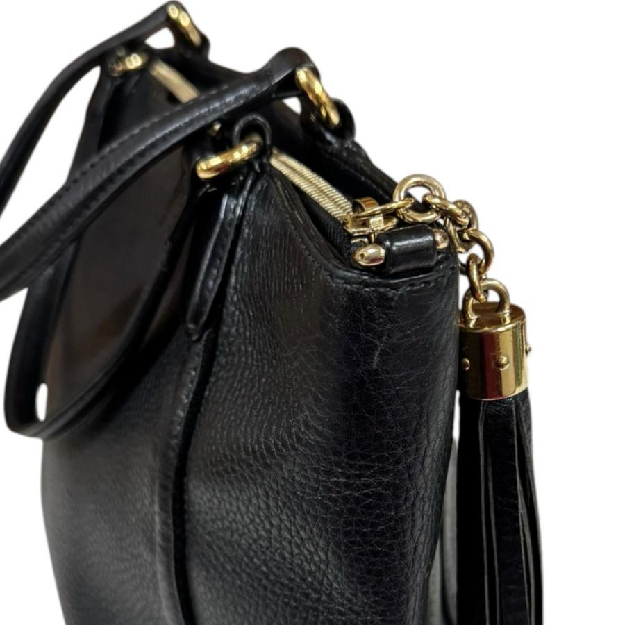 GUCCI（グッチ） ソーホー ショルダーバッグ レザー 369176 ブラック