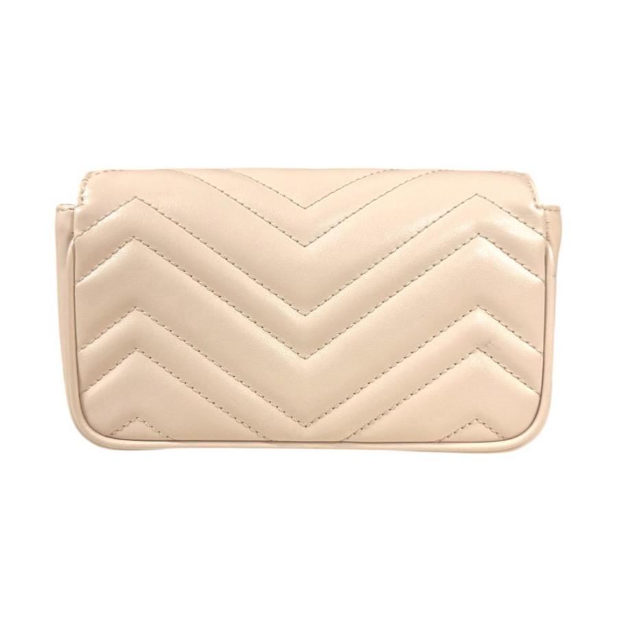 GUCCI（グッチ） キルティング スーパーミニバッグ GGマーモント