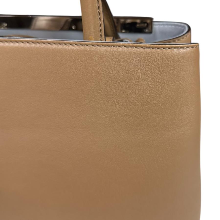 フェンディ プチ トゥージュール ショルダーバッグ レザー 8BH253 ブラウン レディース FENDI  中古 FENDI - フェンディ プチトゥージュール ショルダーバッグ レザー