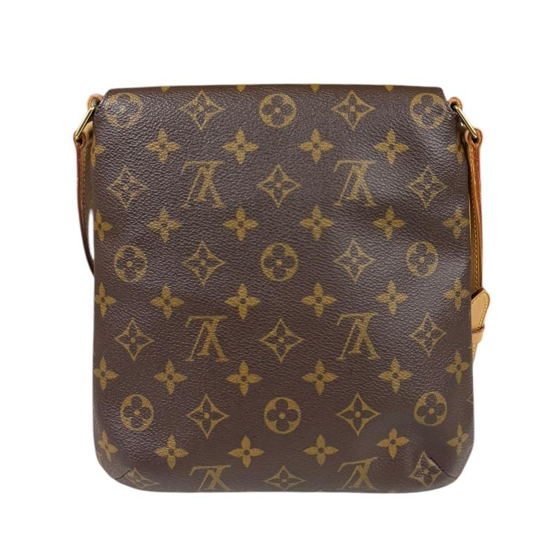 LOUIS VUITTON ルイヴィトン モノグラム ミュゼットサルサ M51258 PVC ブラウン ショルダーバッグ ミュゼット・サルサ ルイヴィトン バッグ モノグラム 廃盤 ミュゼット