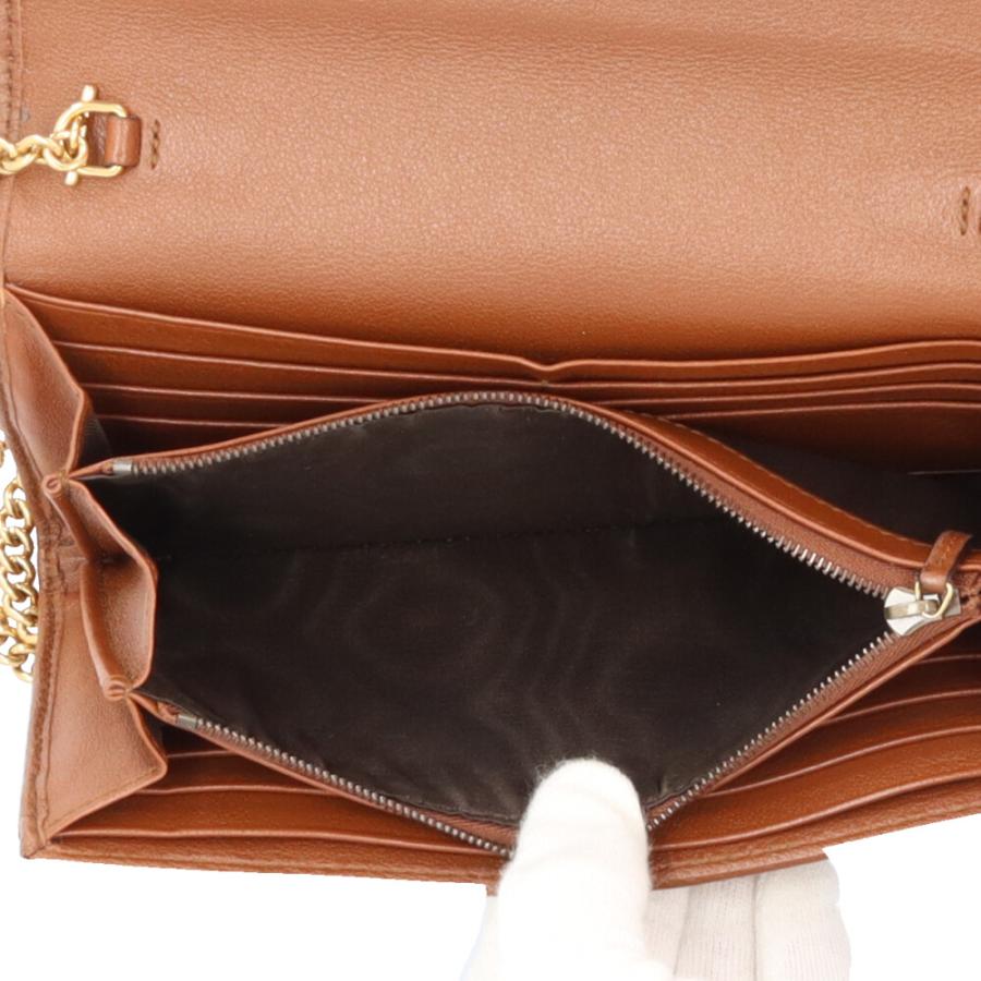 GUCCI（グッチ） バンブー ショルダーバッグ レザー 658243 ブラウン