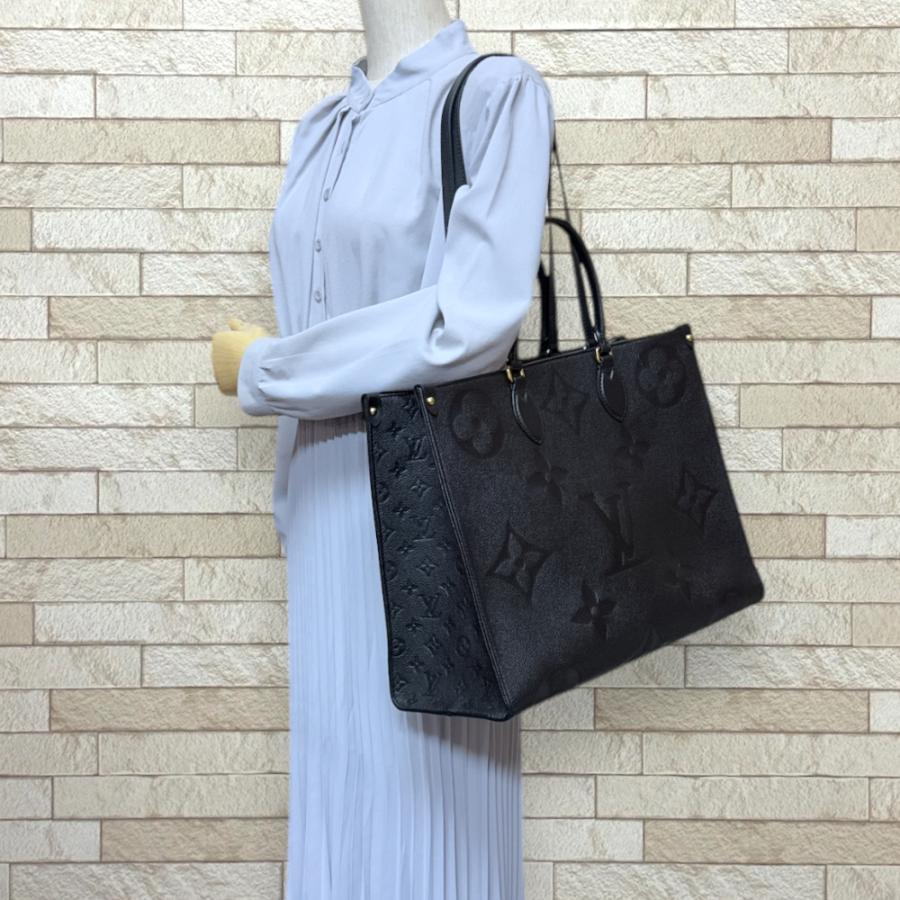 LOUIS VUITTON ルイヴィトン オンザゴーGM モノグラムアンプラント  