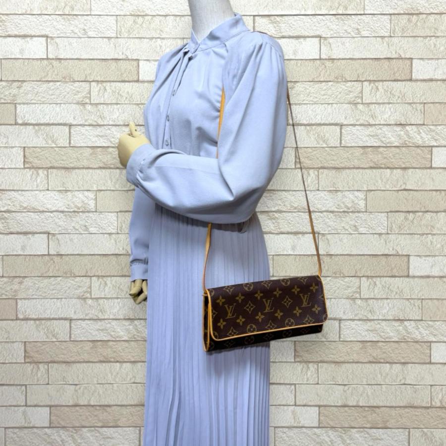 ルイヴィトン ポシェットツイン GM モノグラム M51852 クラッチバッグ LOUIS VUITTON（ルイ・ヴィトン） ポシェットツインGM モノグラム