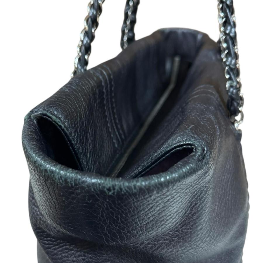 CHANEL（シャネル） ラグジュアリー トートバッグ レザー ブラック