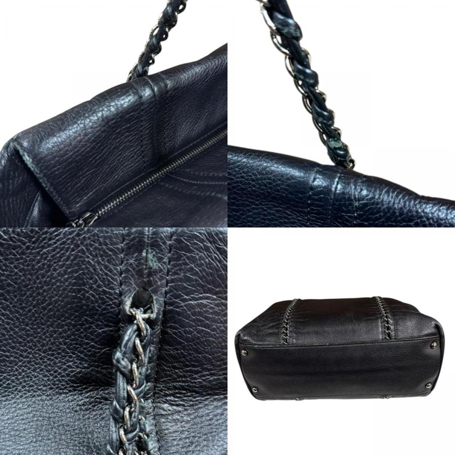CHANEL（シャネル） ラグジュアリー トートバッグ レザー ブラック