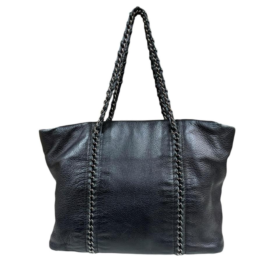 CHANEL（シャネル） ラグジュアリー トートバッグ レザー ブラック