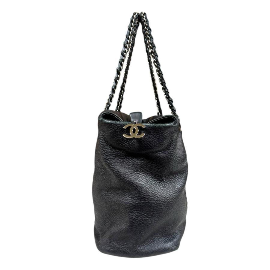 CHANEL（シャネル） ラグジュアリー トートバッグ レザー ブラック