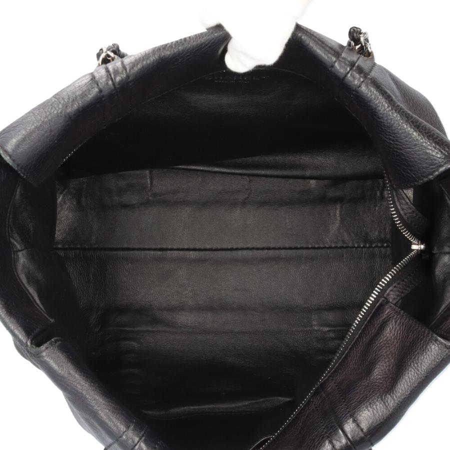 CHANEL（シャネル） ラグジュアリー トートバッグ レザー ブラック